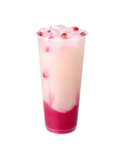 Pomegranate Yakult Soda